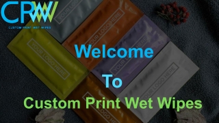 Branded Wet Wipes Manufacturers