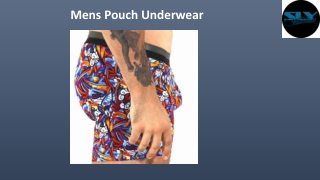 Mens Pouch Underwear