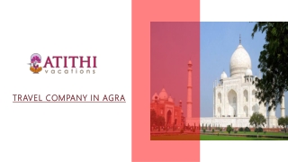 Travel Company in Agra