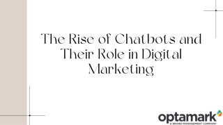 The Rise of Chatbots and Their Role in Digital Marketing