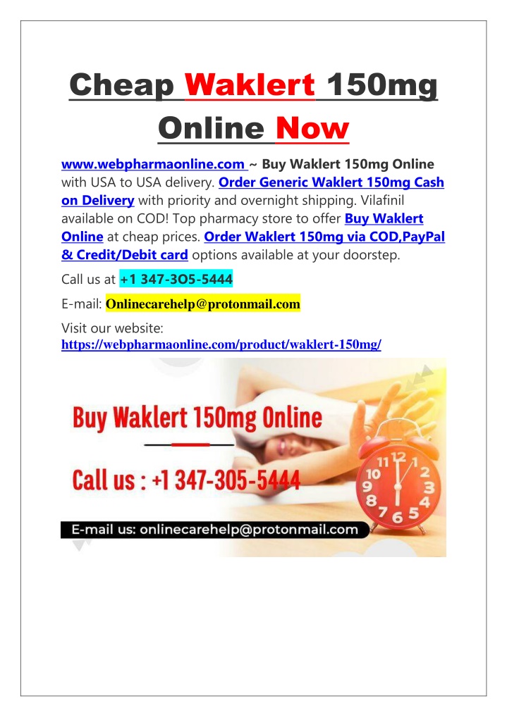 cheap waklert 150mg online