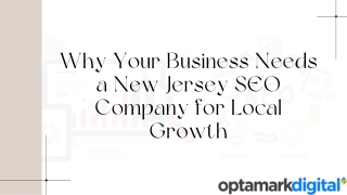 Why Your Business Needs a New Jersey SEO Company for Local Growth