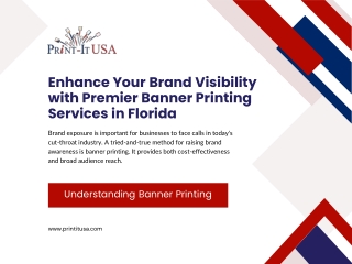 Banner Printing Services in Florida