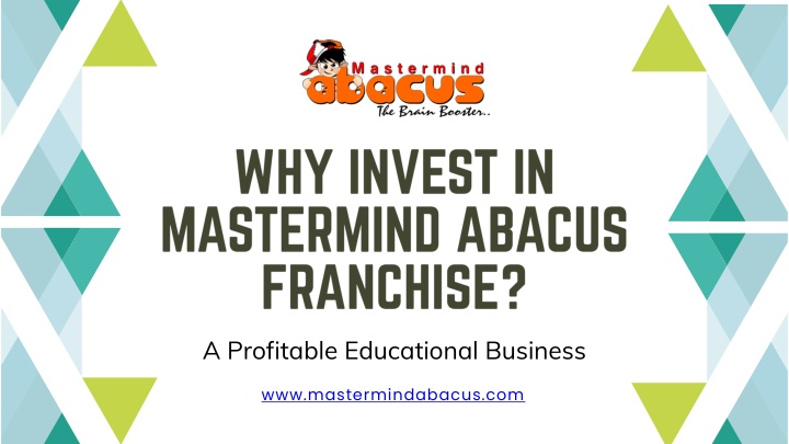 why invest in mastermind abacus franchise