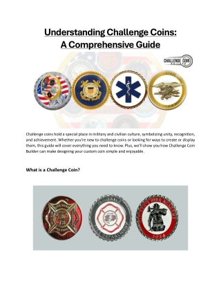 Understanding Challenge Coins- A Comprehensive Guide