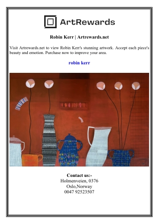robin kerr artrewards net