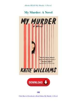 eBooks READ My Murder A Novel