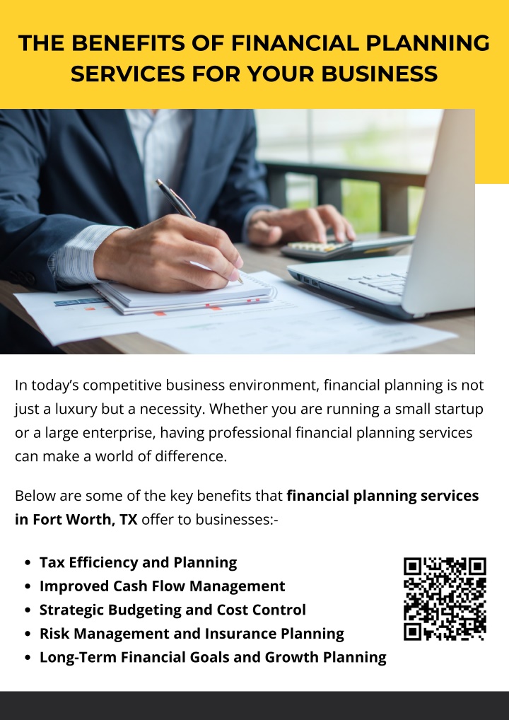 the benefits of financial planning services