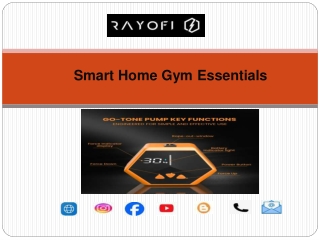 Home Gym equipment