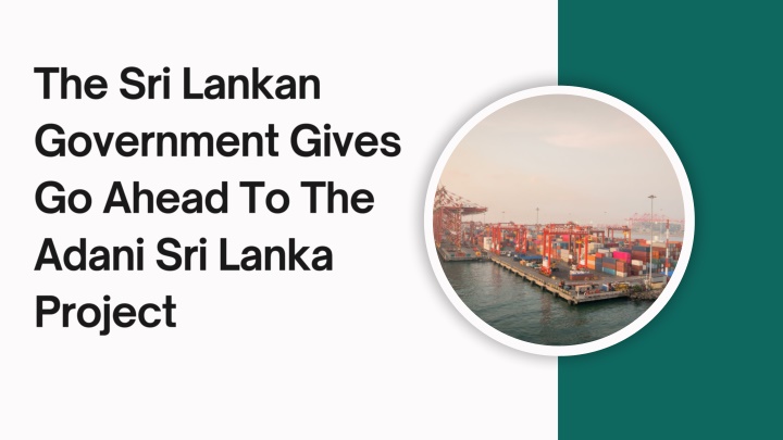 the sri lankan government gives go ahead