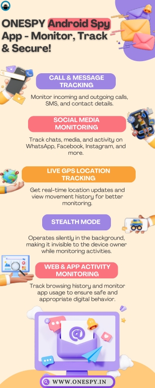 ONESPY Android Spy App - Monitor, Track & Secure!