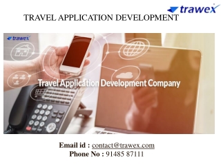 travel application development