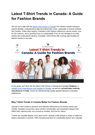 Latest T-Shirt Trends in Canada_ A Guide for Fashion Brands