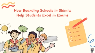 how boarding schools in shimla help students