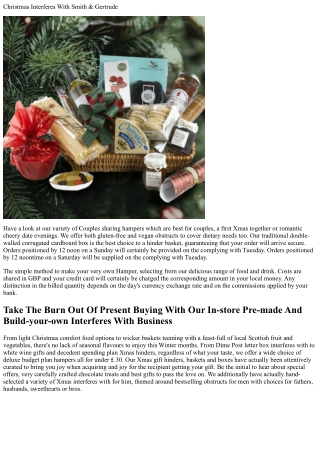 christmas interferes with smith gertrude