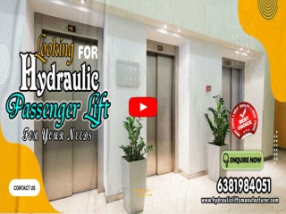 Passenger Lift Manufacturers Chennai