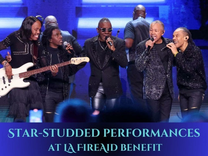 star studded performances at la fireaid benefit