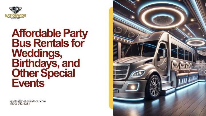 affordable party bus rentals for weddings