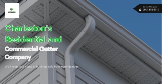 Fast & Efficient Gutter Repair Services in Charleston, SC