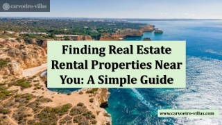 Real Estate Rental Properties