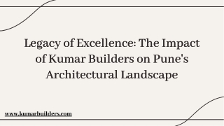 Famous Builders in pune