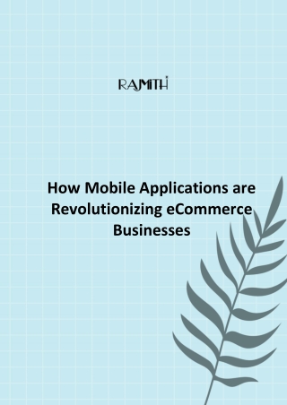 how mobile applications are revolutionizing