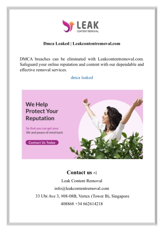 dmca leaked leakcontentremoval com