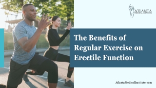 the benefits of regular exercise on erectile