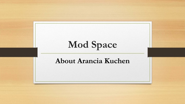 mod space