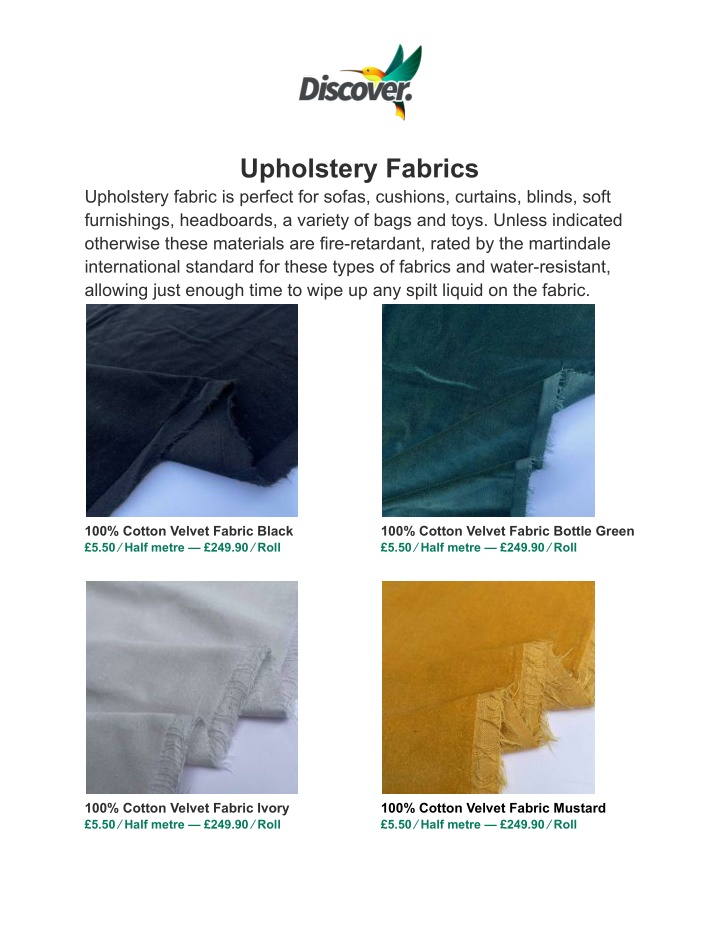 upholstery fabrics