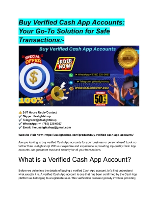 Buy Verified Cash App Accounts_ Your Go-To Solution for Safe Transactions_- (1)