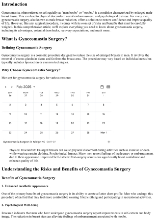 Understanding the Risks and Benefits of Gynecomastia Surgery