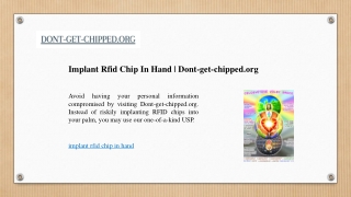 Implant Rfid Chip In Hand | Dont-get-chipped.org