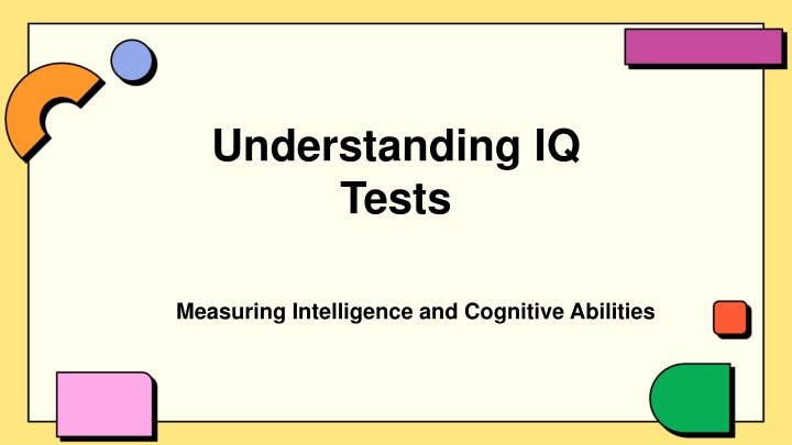 understanding iq tests