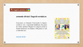 armonie divină | Ingerii-cerului.ro