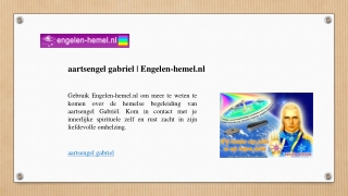 aartsengel gabriel | Engelen-hemel.nl