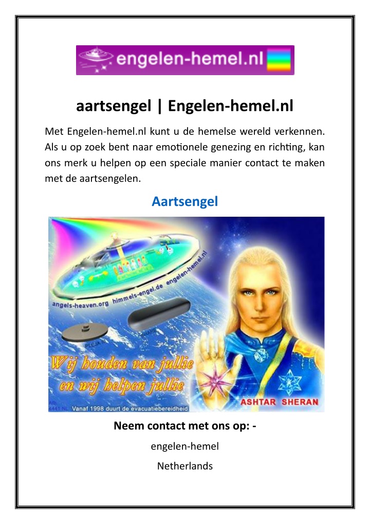 aartsengel engelen hemel nl