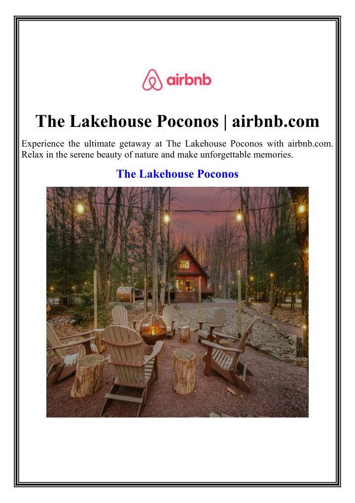 the lakehouse poconos airbnb com