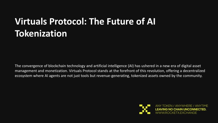 virtuals protocol the future of ai tokenization