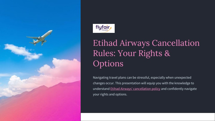 etihad airways cancellation rules your rights