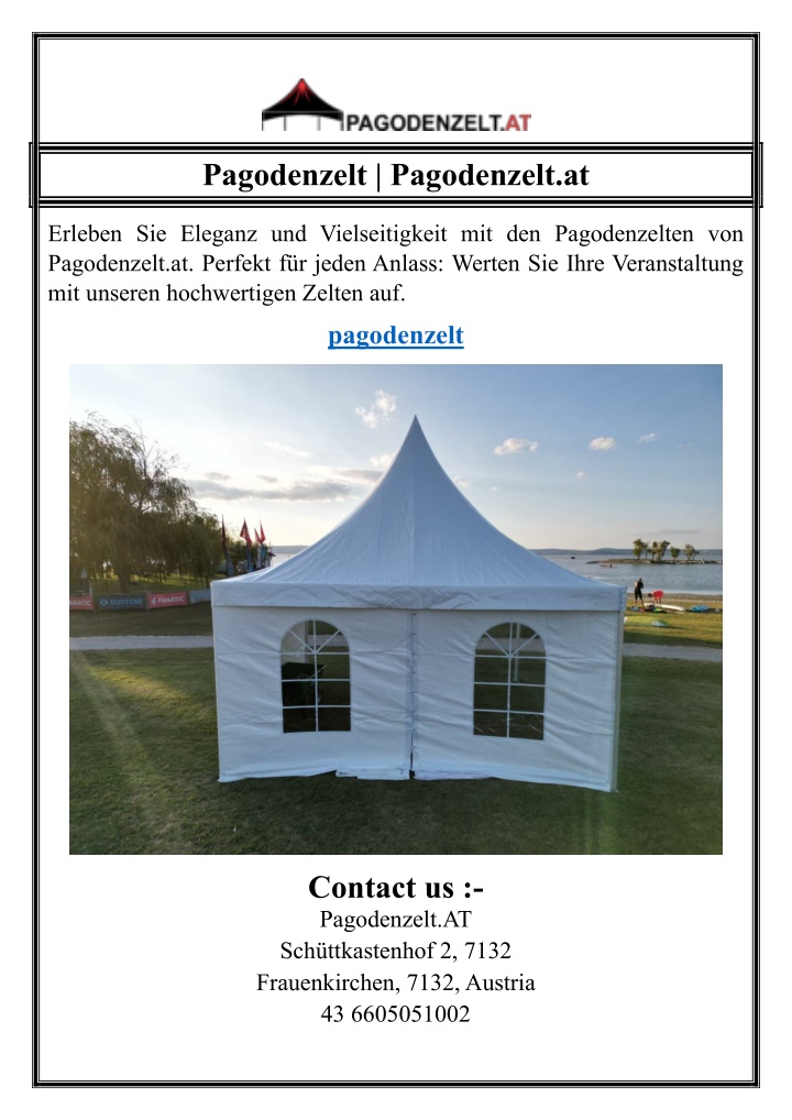 pagodenzelt pagodenzelt at