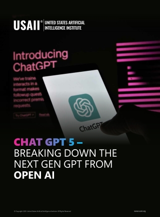 Chat GPT 5 – Breaking down the next gen GPT from Open AI | USAII®