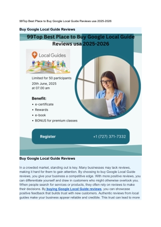 99top best place to buy google local guide