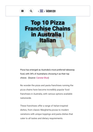 Pizza chains in australia