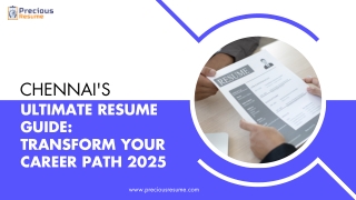 Chennai's Ultimate Resume Guide Transform Your Career Path 2025