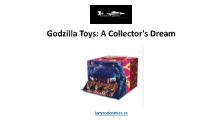 godzilla toys a collector s dream lamoodcomics ca
