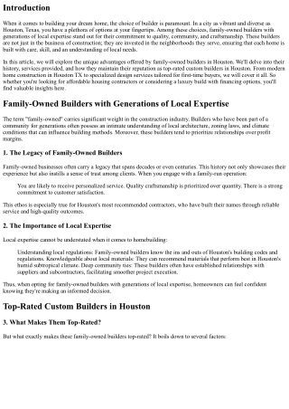 introduction