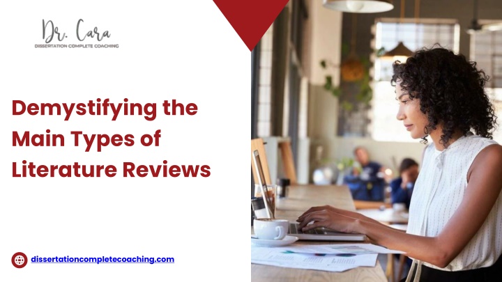 demystifying the main types of literature reviews