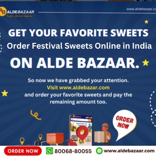 Order Festival Sweets Online in India