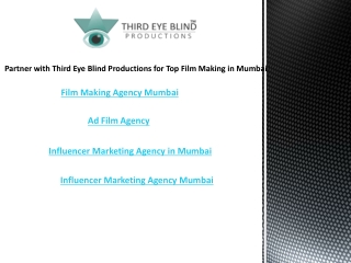 Film Making Agency Mumbai